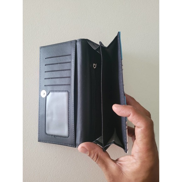 Japanese Anime Jojo's Bizarre Adventure Characters Rectangular Purse Wallet - Picture 4 of 5